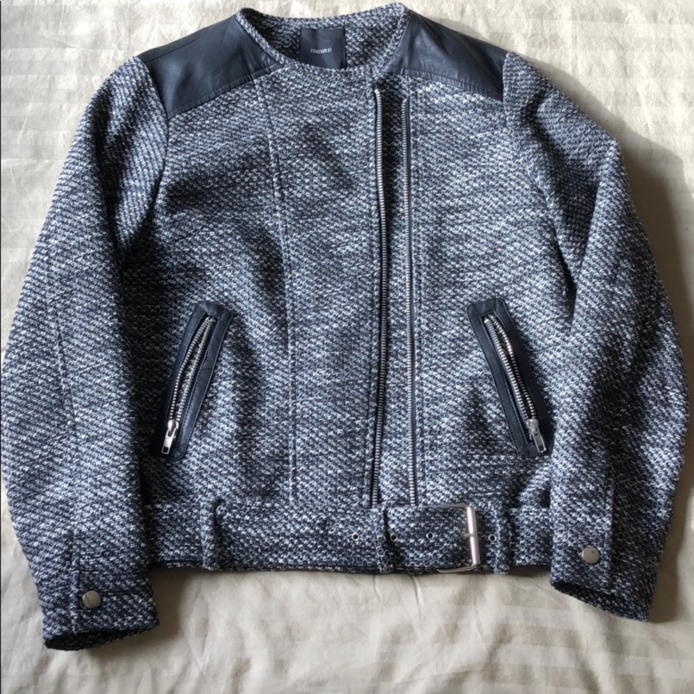 Forever 21 moto jacket